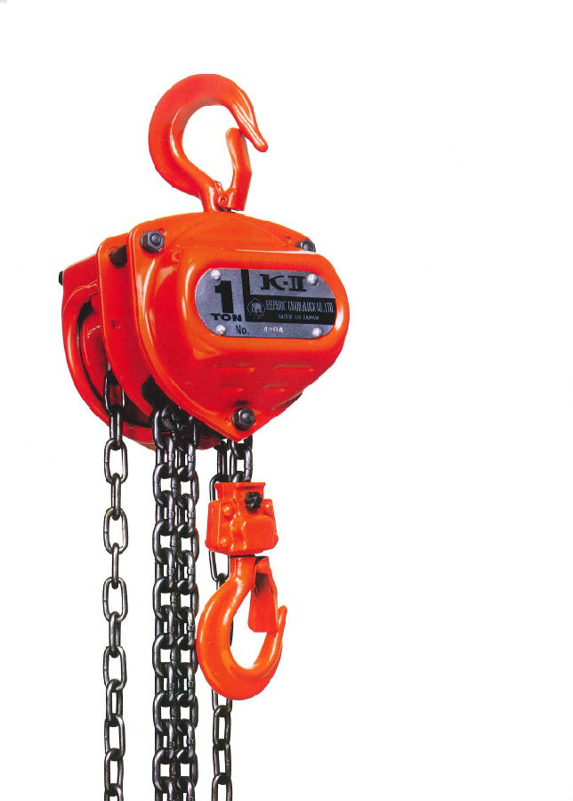 日本象牌K-II型手拉葫蘆現(xiàn)貨出售供應(yīng)